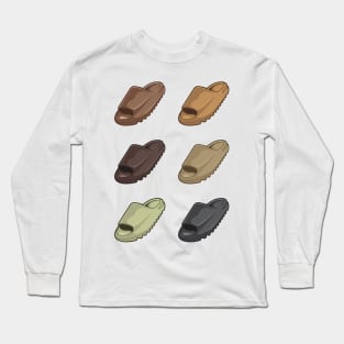 YZ Slide Hypebeast Shoes Long Sleeve T-Shirt